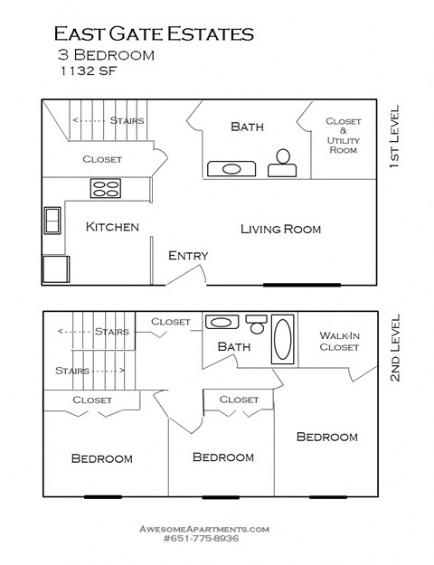 East Gate Estates Floorplans, New Prague, Minnesota